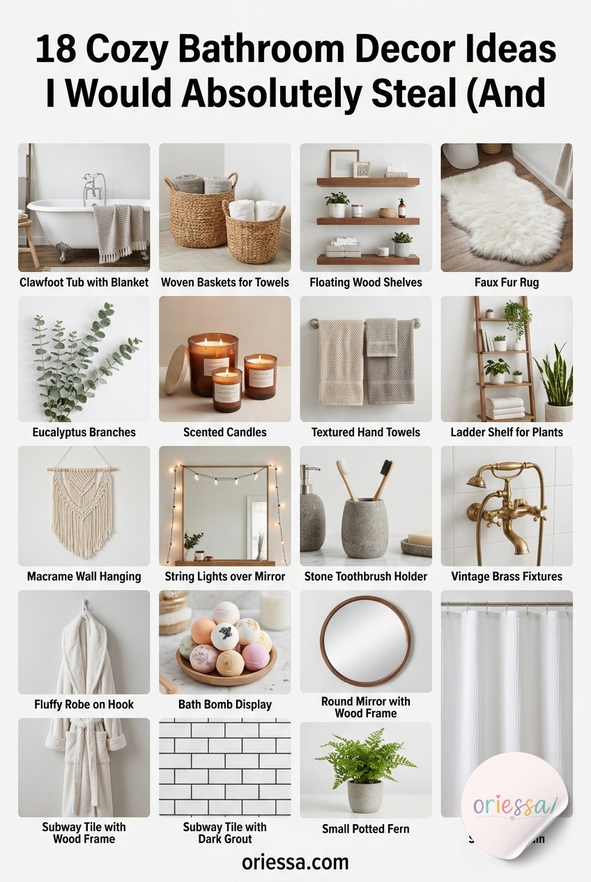 18 Cozy Bathroom Decor Ideas I Would Absolutely Steal (And