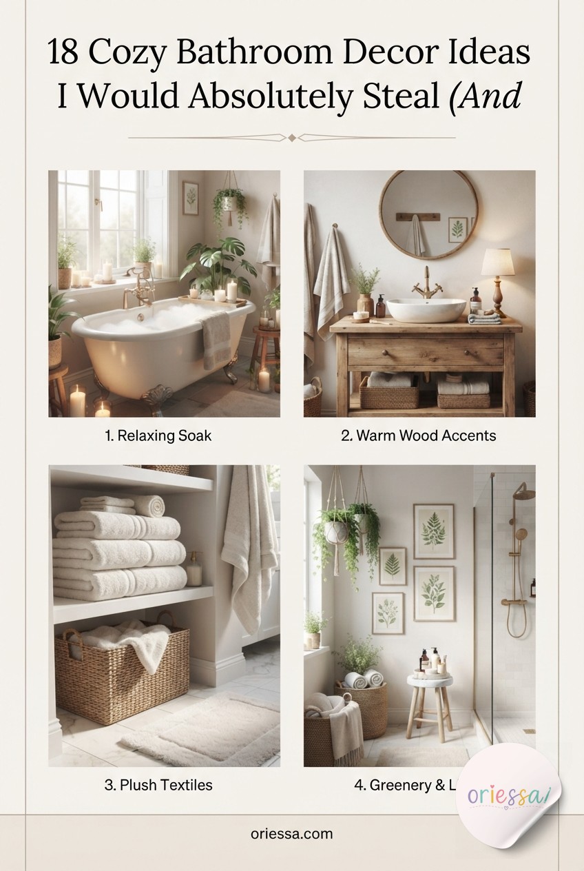 18 Cozy Bathroom Decor Ideas I Would Absolutely Steal (And