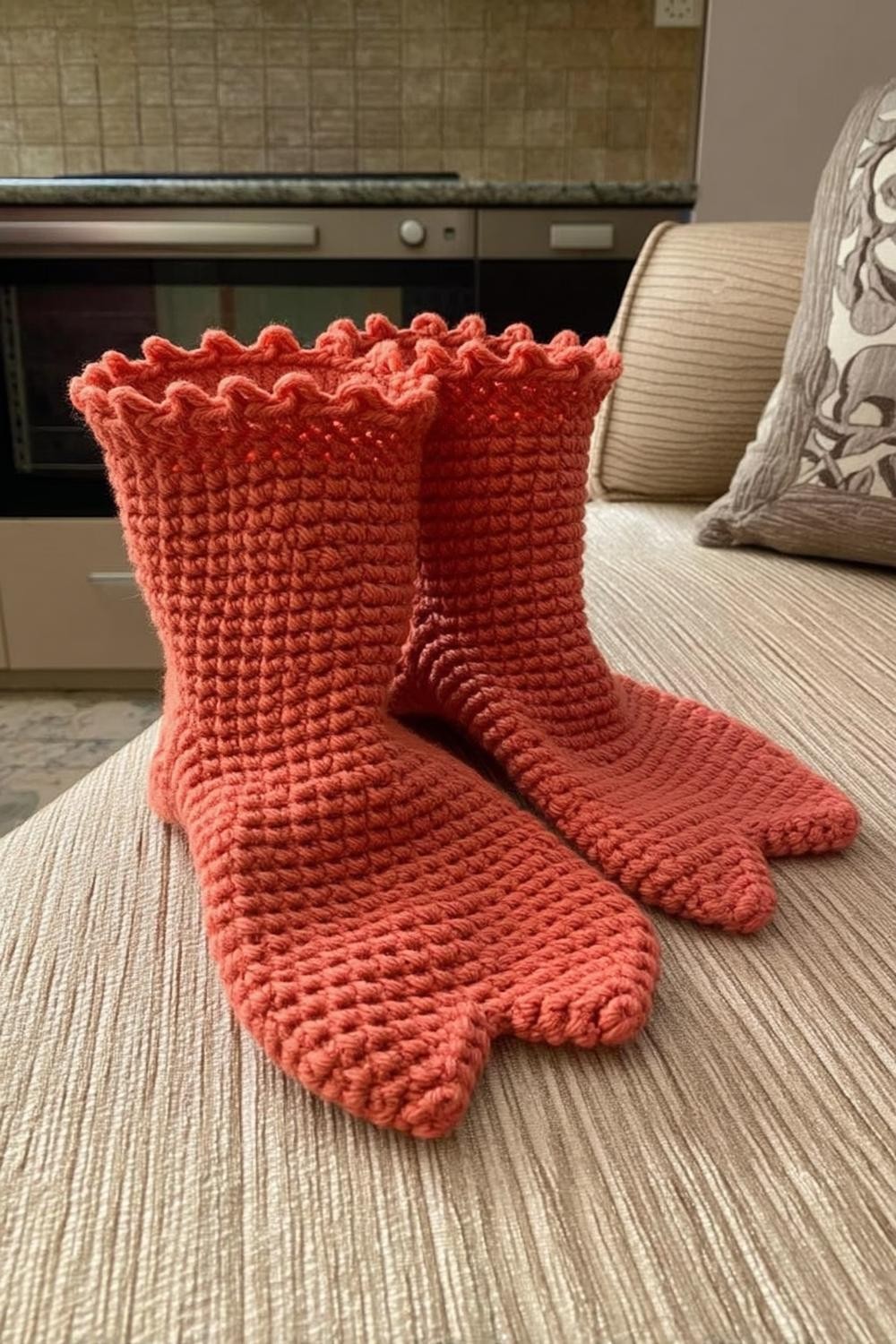 Cozy Ruffled Slippers