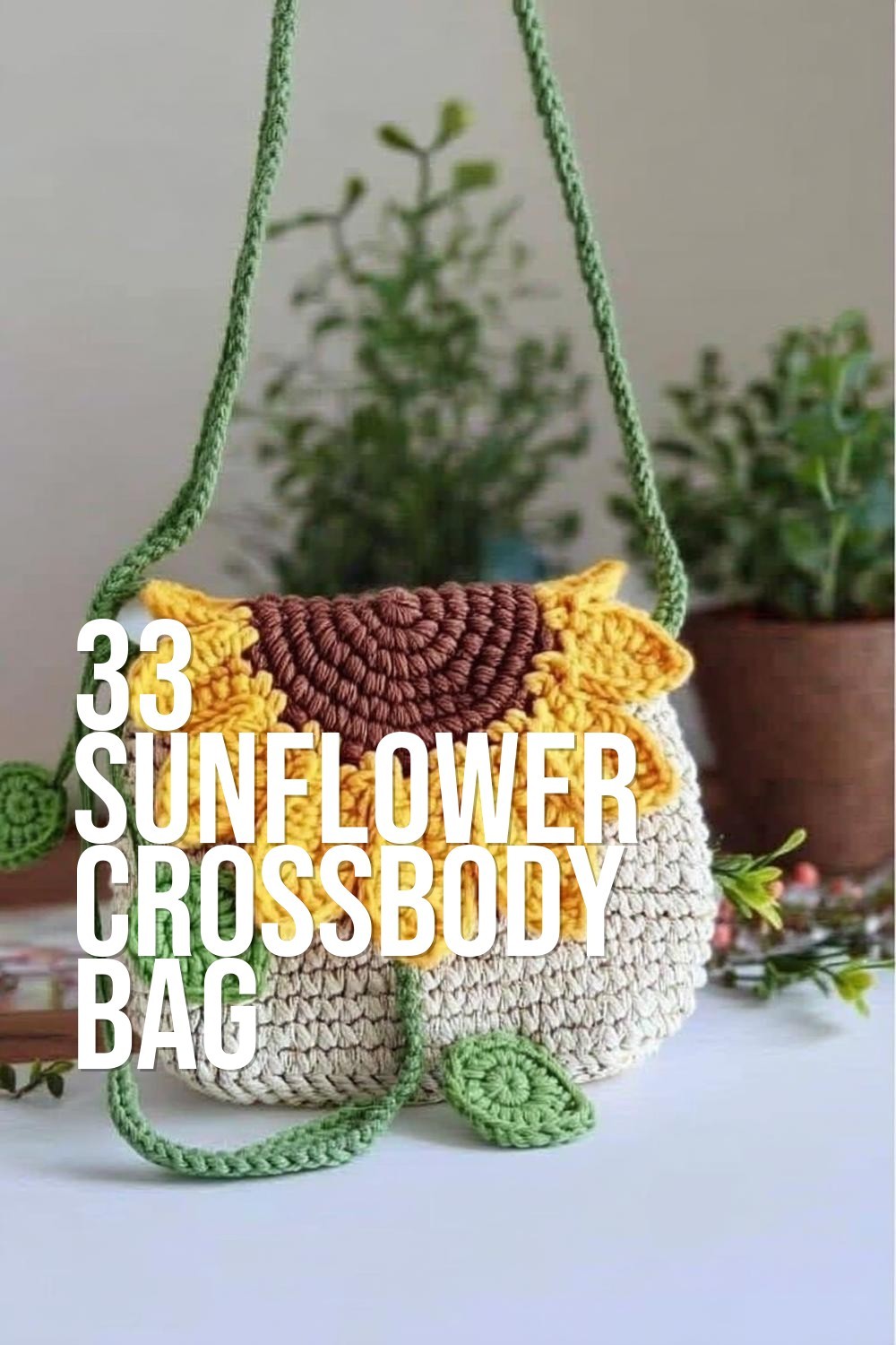 Sunflower Crossbody Bag