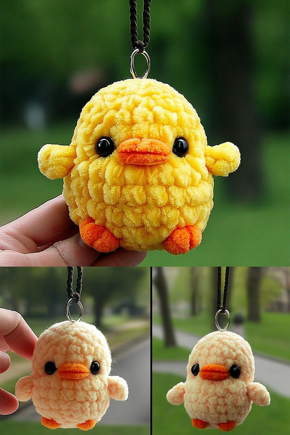 Tiny Duck Keychains