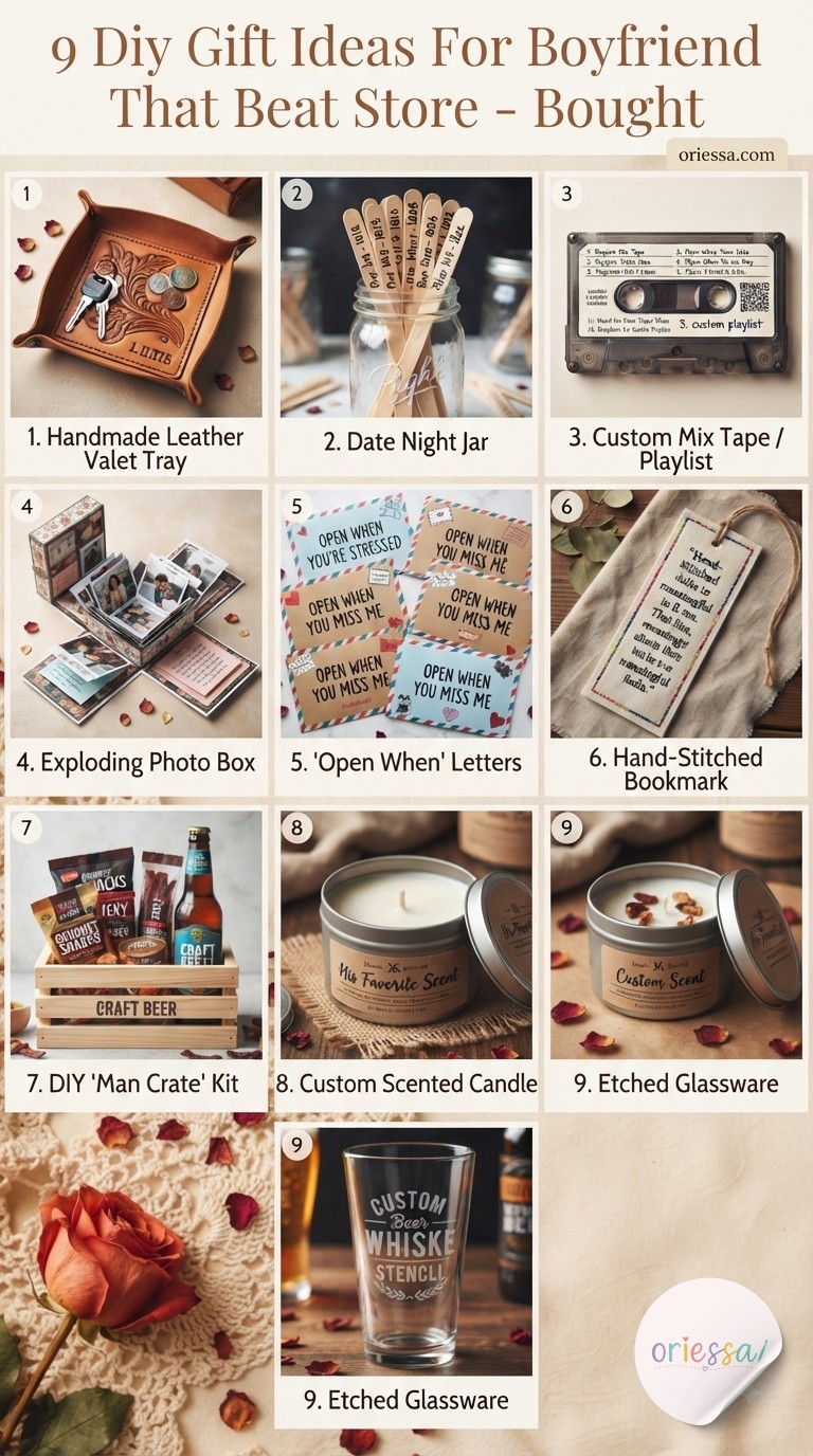 9 Diy Gift Ideas For Boyfriend That Beat Store - Bought