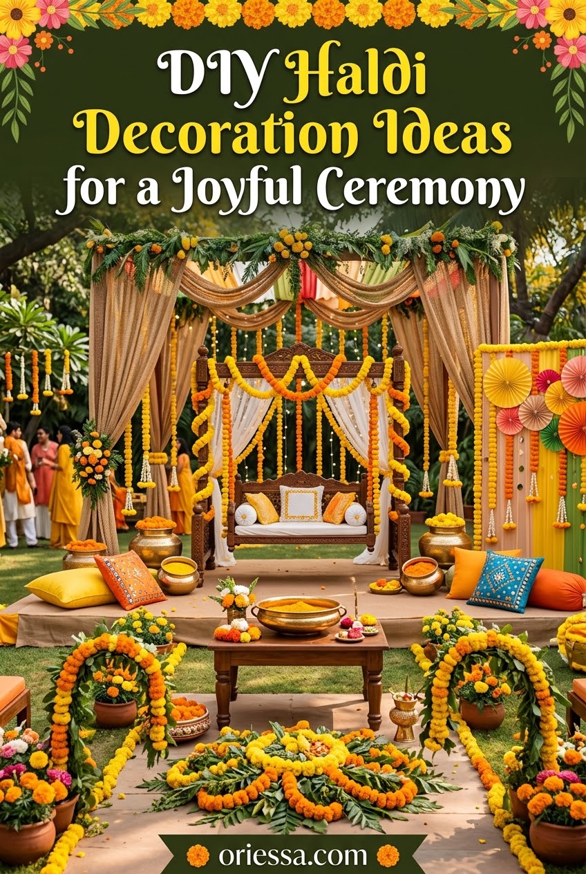 DIY Haldi Decoration Ideas for a Joyful Ceremony