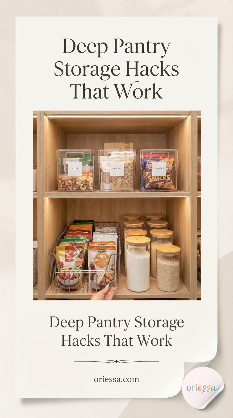 Deep Pantry Storage Hacks That Work