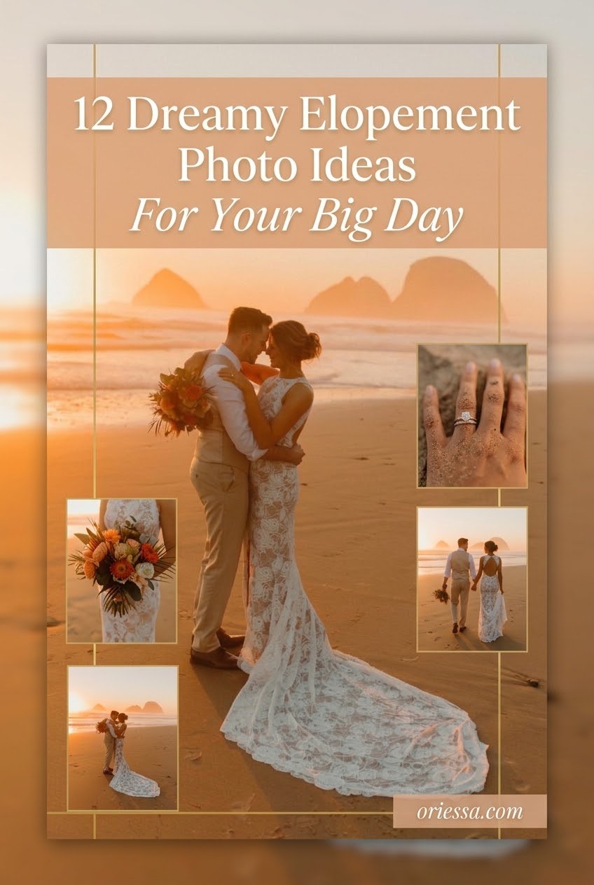 12 Dreamy Elopement Photo Ideas For Your Big Day