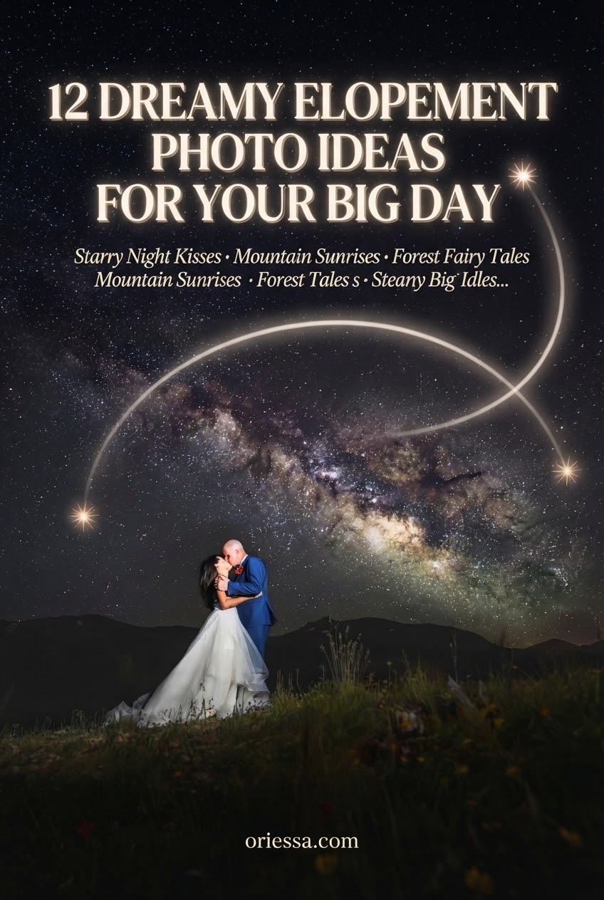 12 Dreamy Elopement Photo Ideas For Your Big Day