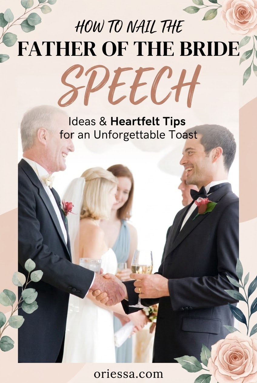 Father of the Bride Speech Ideas With Heartfelt Tips