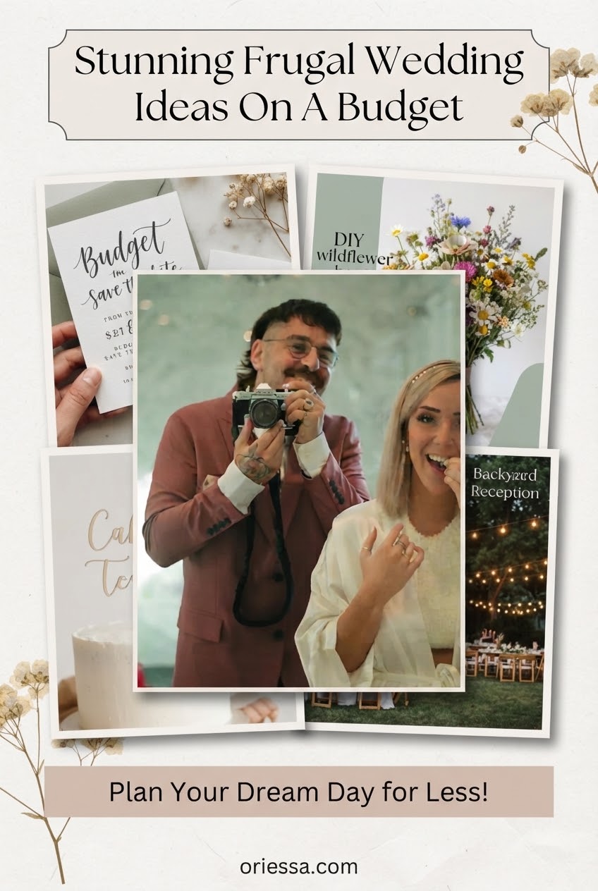 Stunning Frugal Wedding Ideas On A Budget