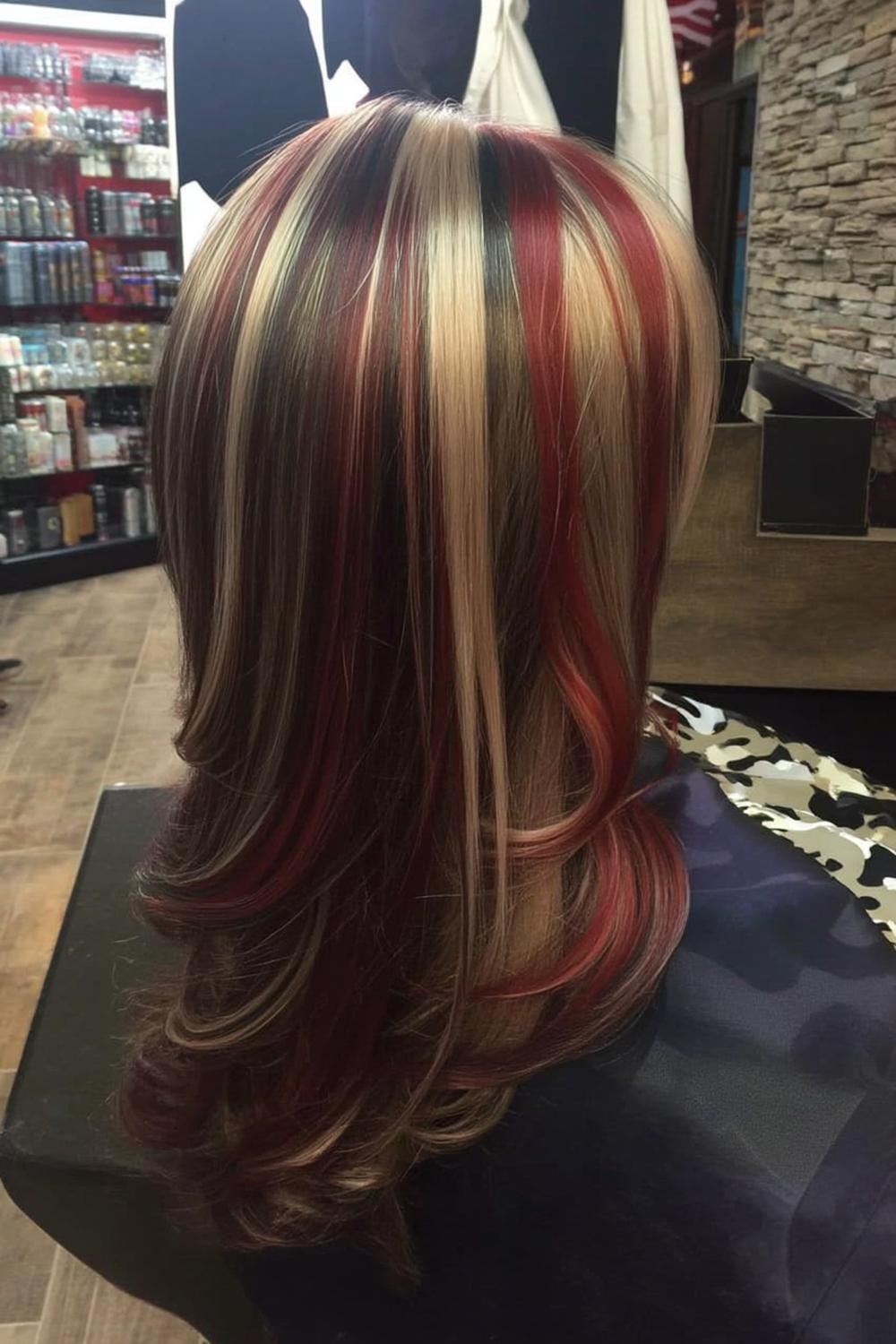 Chunky Blonde Highlights