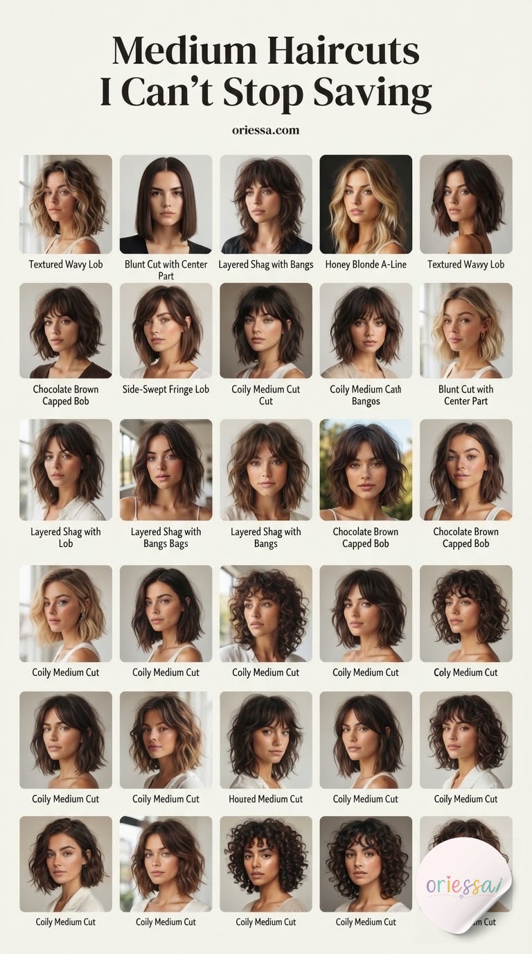 Medium Haircuts I Can't Stop Saving