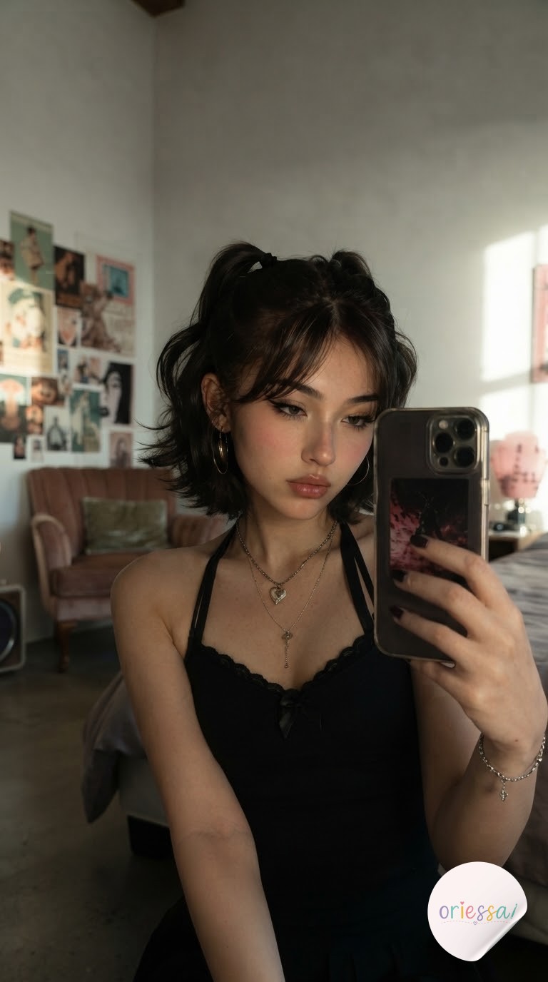 Short Hair Waves With A Tropical Twist