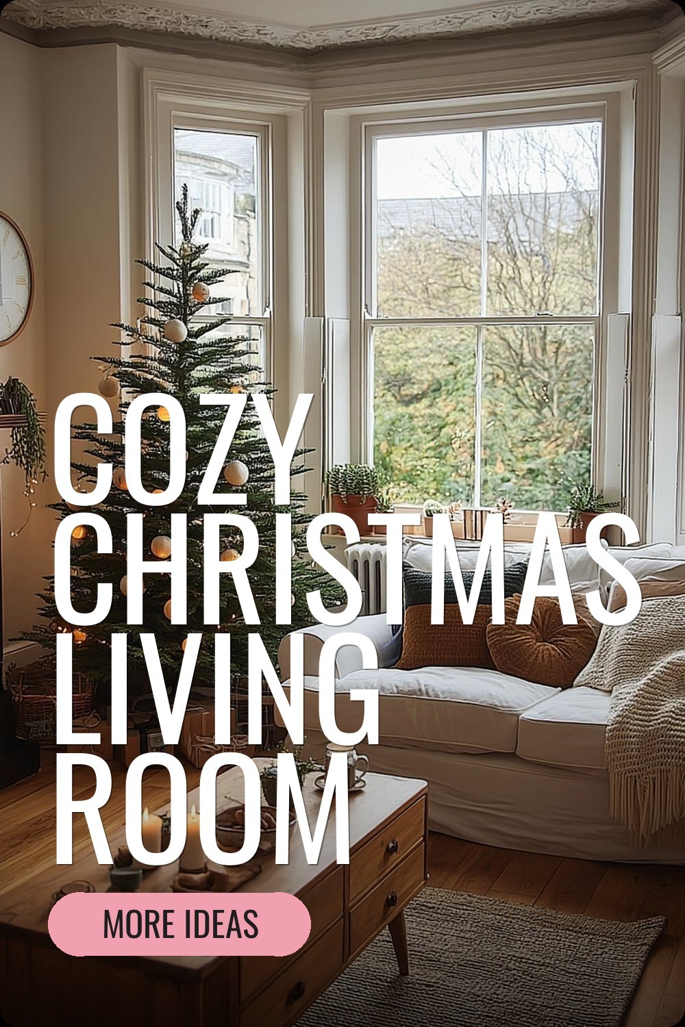 Cozy Christmas Living Room