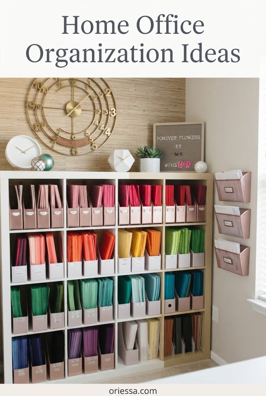 Home Office Organization Ideas
