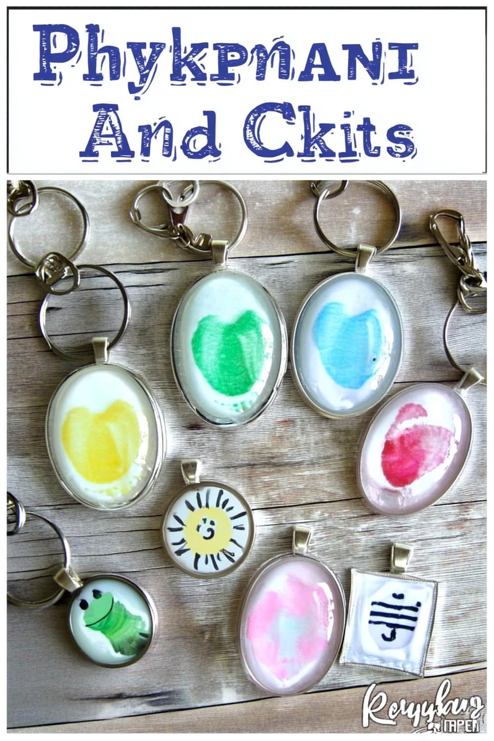 Fingerprint Art Pendant Display