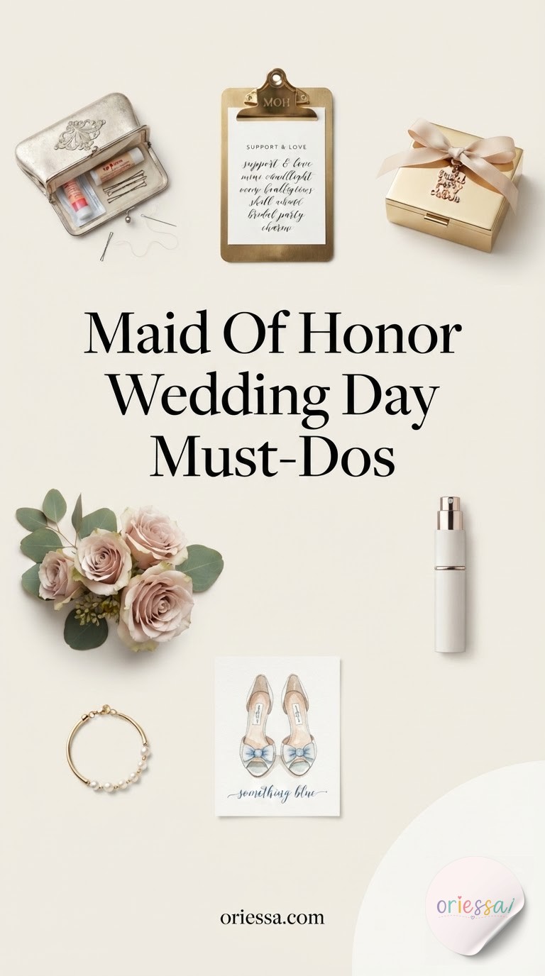 Maid Of Honor Wedding Day Must-Dos