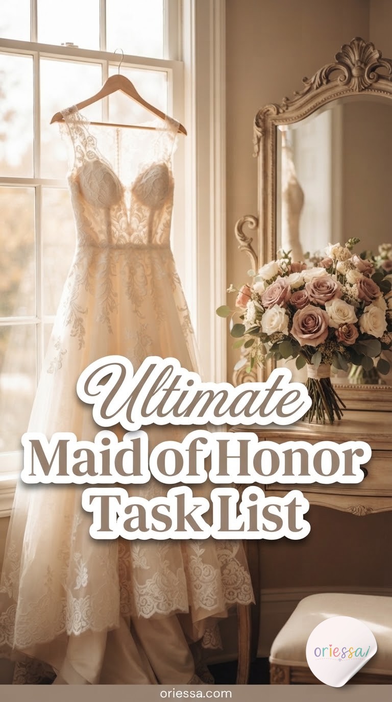 Ultimate Maid of Honor Task List