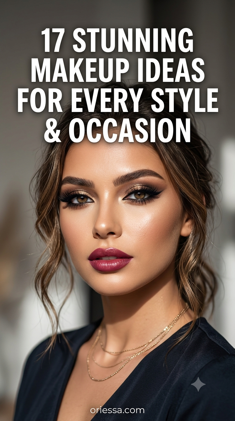 17 Stunning Makeup Ideas for Every Style & Occasion