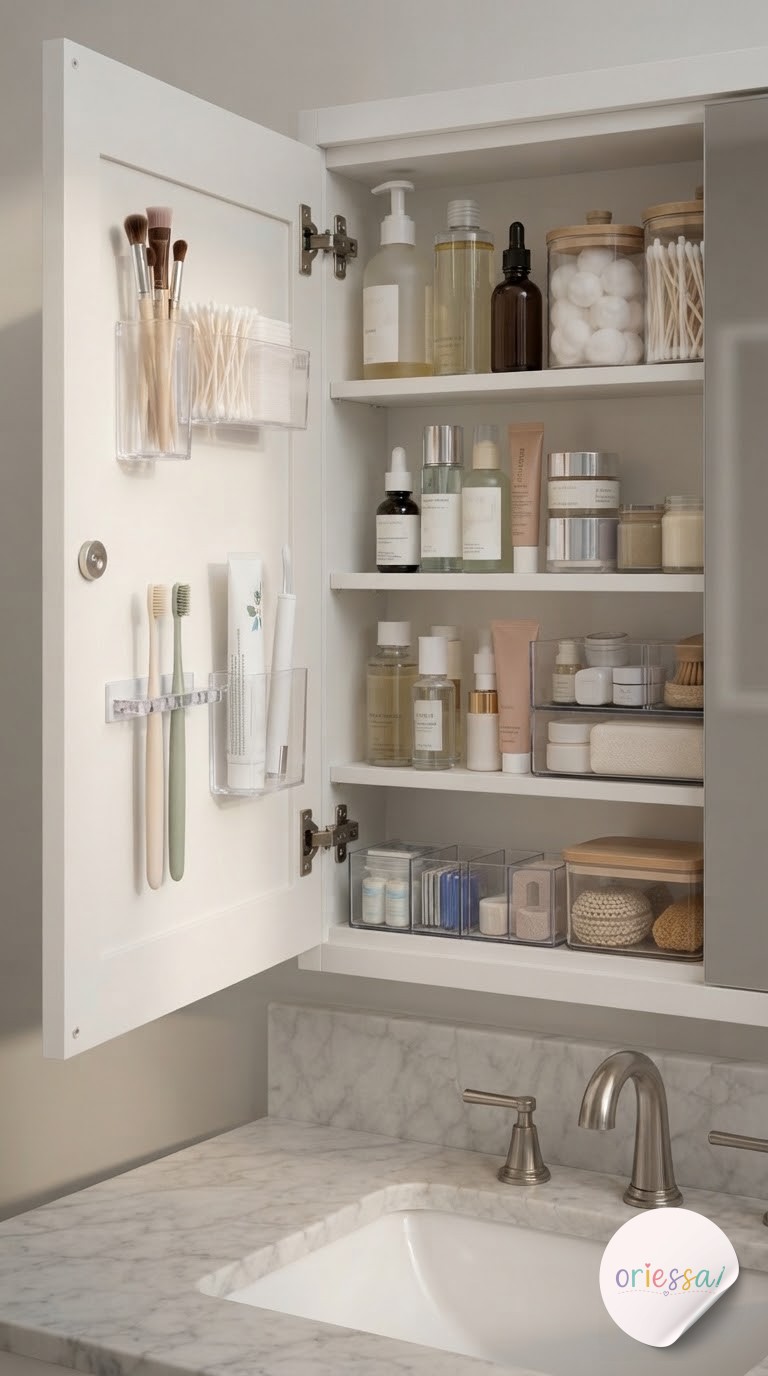 Kid-Friendly Medicine Cabinet Organization