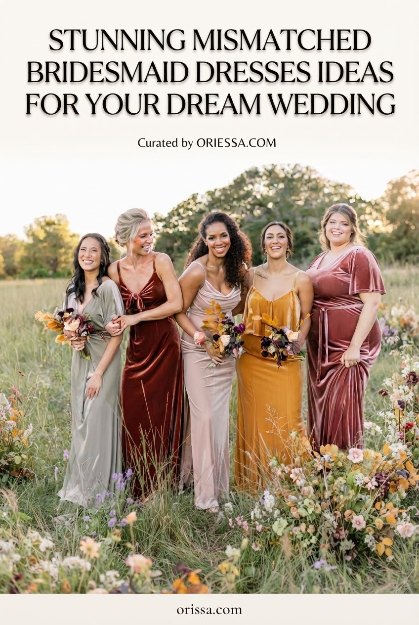 Stunning Mismatched Bridesmaid Dresses Ideas For Your Dream Wedding