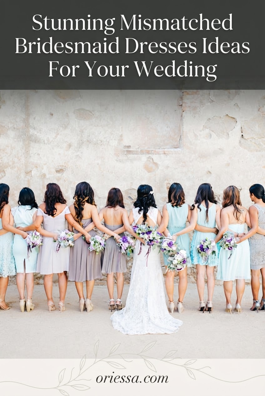 Stunning Mismatched Bridesmaid Dresses Ideas For Your Wedding