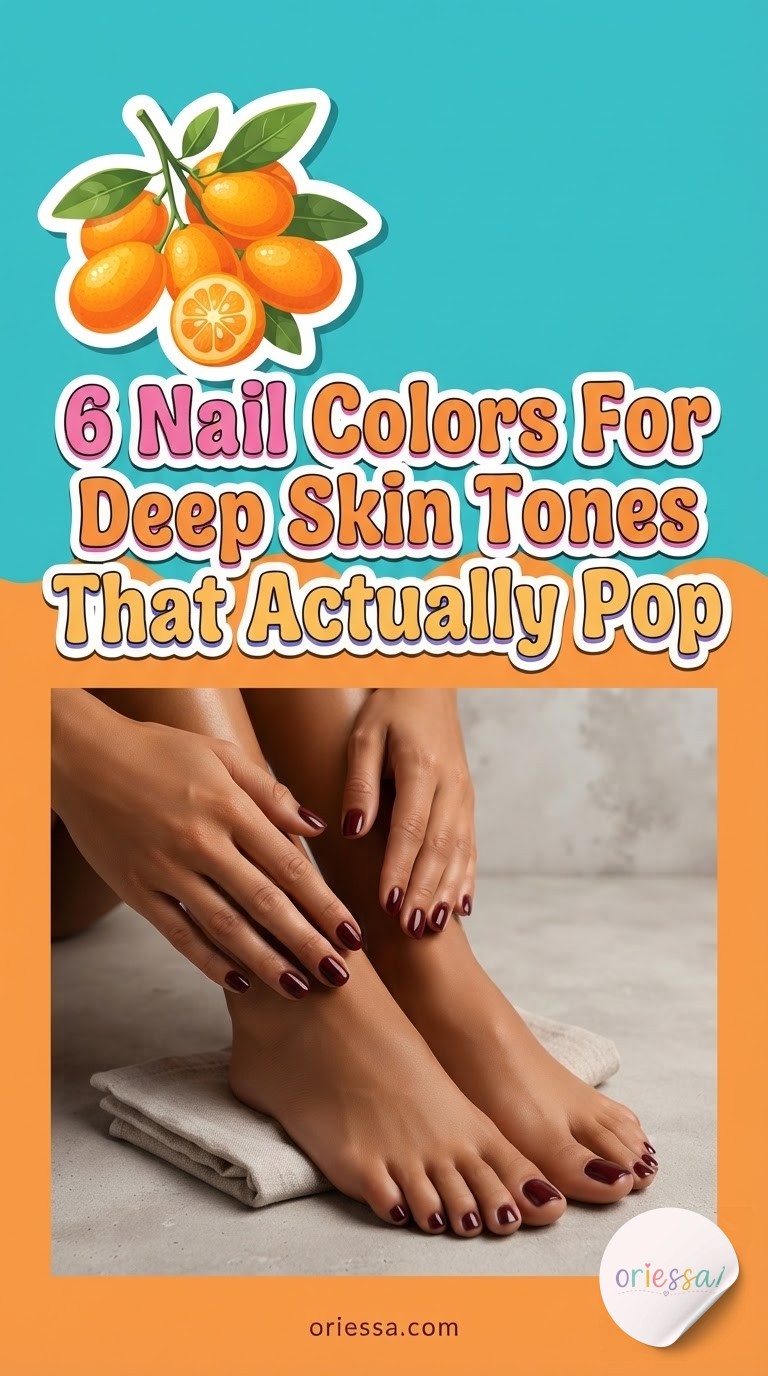 6 Nail Colors For Deep Skin Tones That Actually Pop