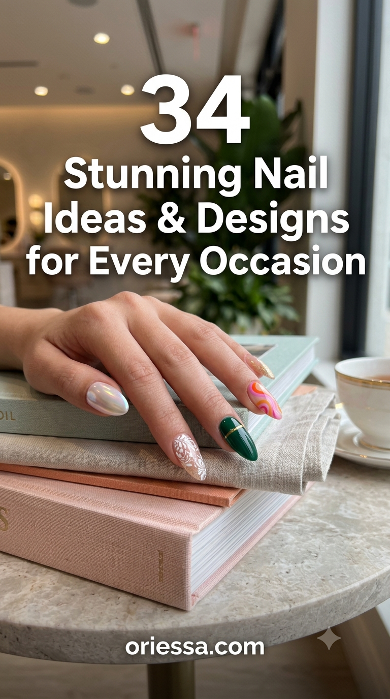 34 Stunning Nail Ideas & Designs for Every Occasion
