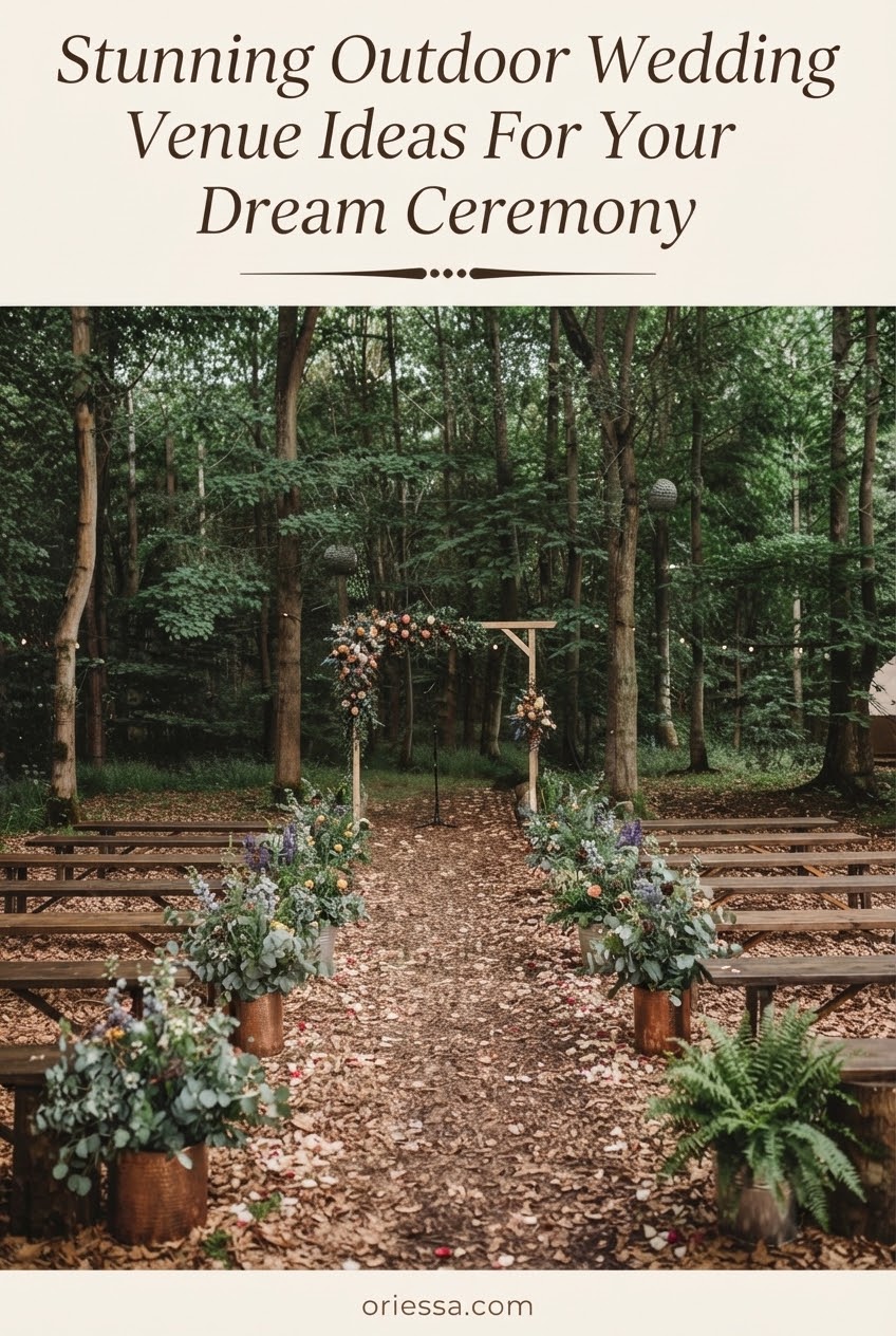 Stunning Outdoor Wedding Venue Ideas for Your Dream Ceremony