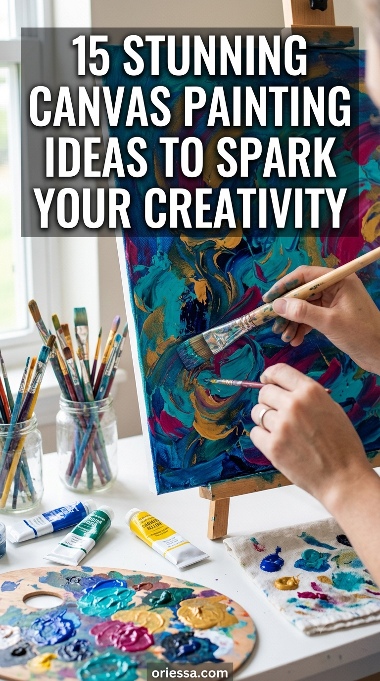 15 Stunning Canvas Painting Ideas to Spark Your Creativity