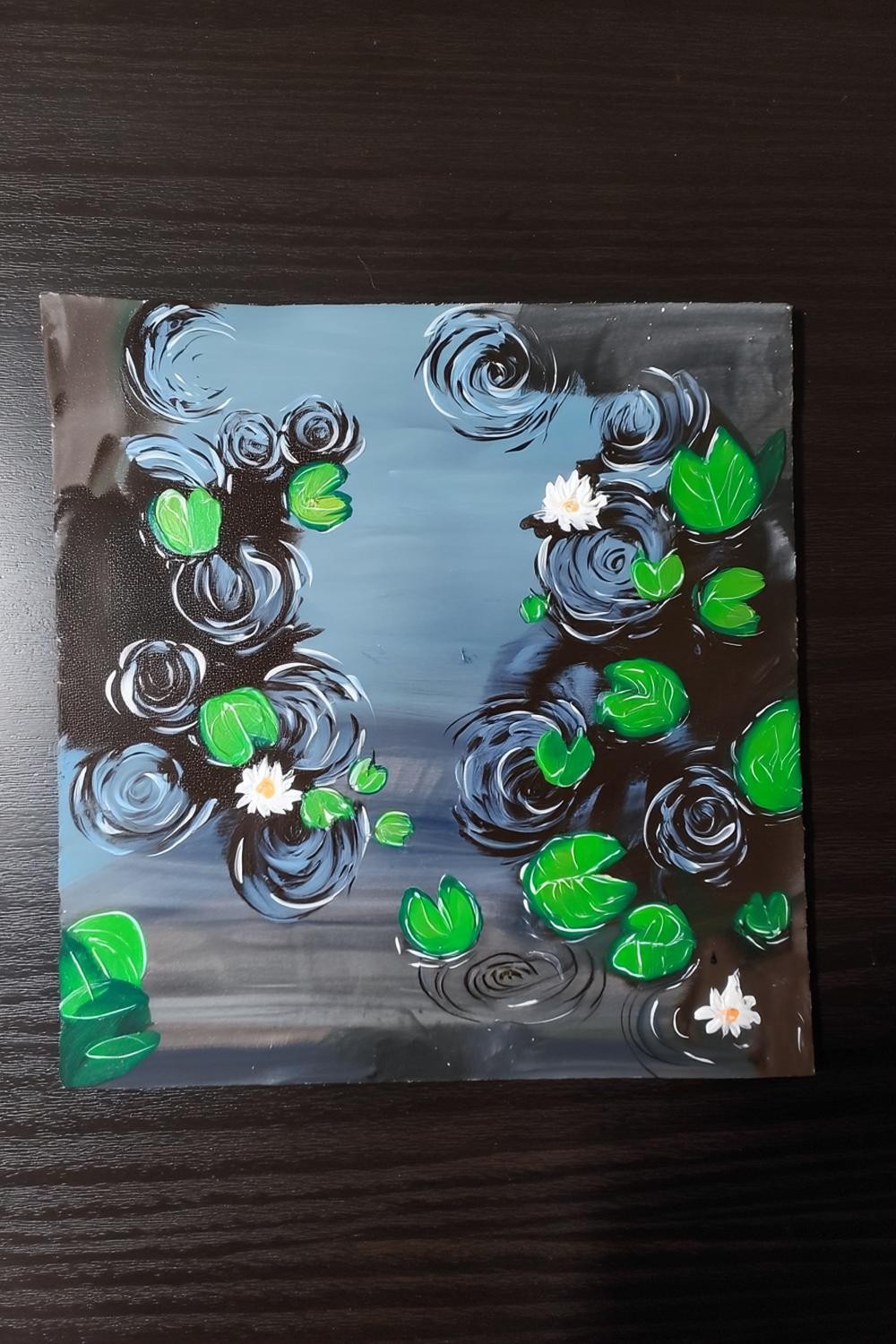 Serene Lily Pond