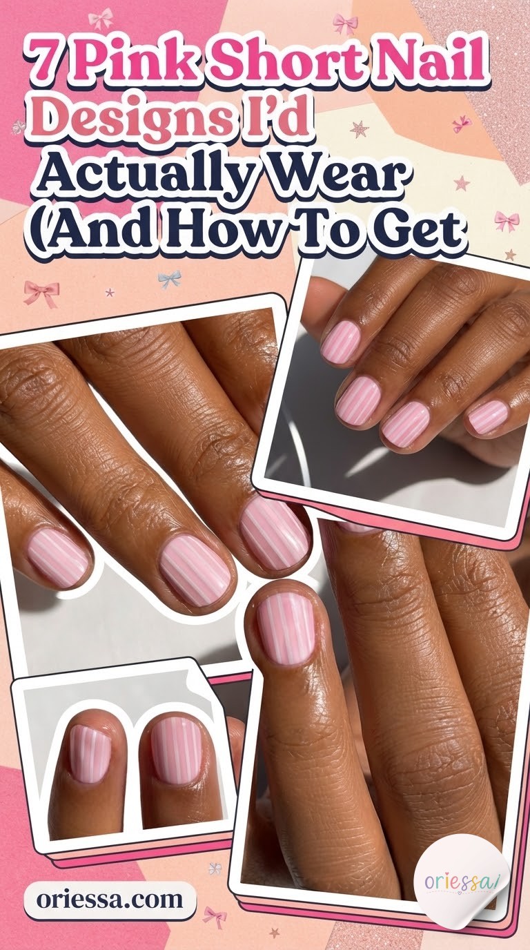 7 Pink Short Nail Designs I'd Actually Wear (And How To Get
