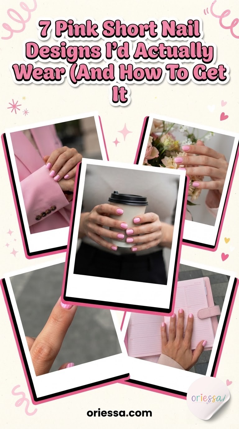 7 Pink Short Nail Designs I'd Actually Wear (And How To Get