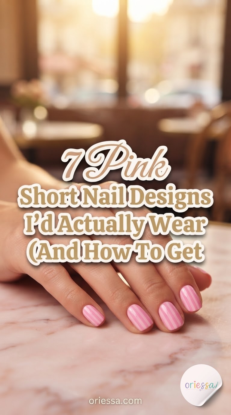 7 Pink Short Nail Designs I'd Actually Wear (And How To Get