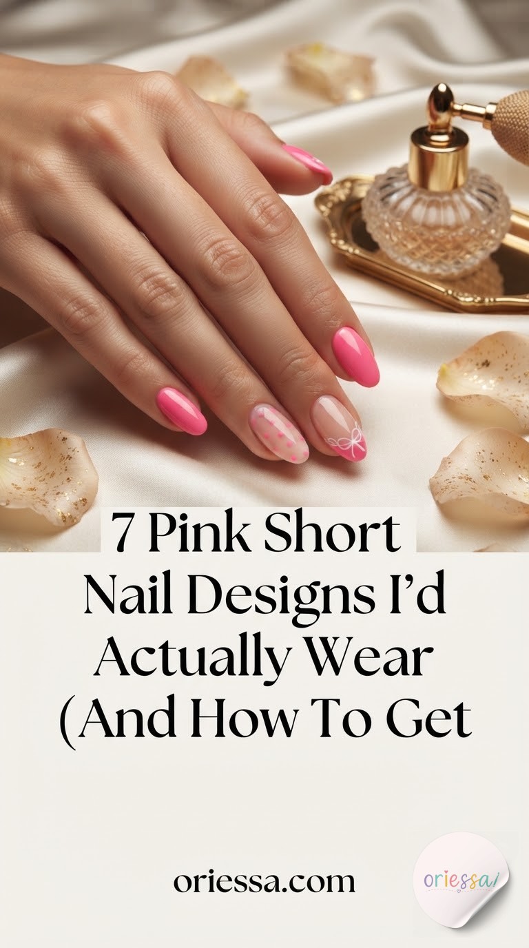 7 Pink Short Nail Designs I'd Actually Wear (And How To Get