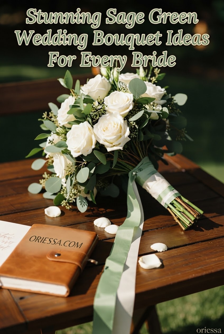 Stunning Sage Green Wedding Bouquet Ideas For Every Bride