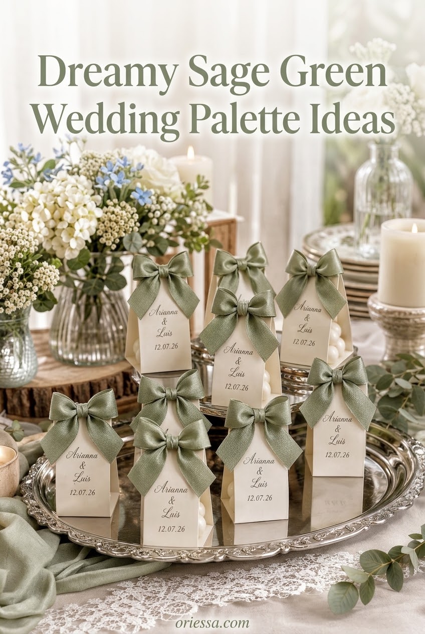 Dreamy Sage Green Wedding Palette Ideas
