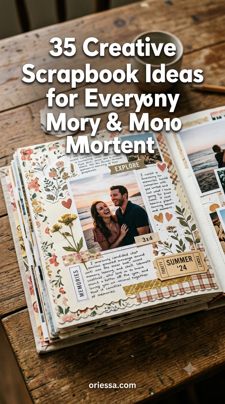 35 Creative Scrapbook Ideas for Every Memory & Moment