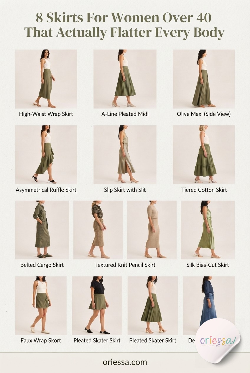 8 Skirts For Women Over 40 That Actually Flatter Every Body