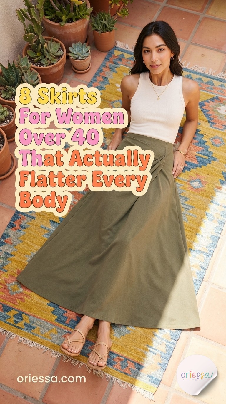8 Skirts For Women Over 40 That Actually Flatter Every Body