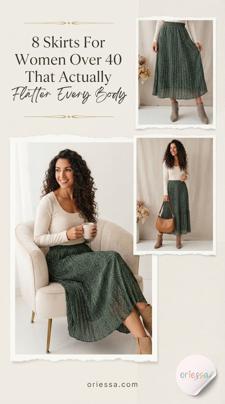 8 Skirts For Women Over 40 That Actually Flatter Every Body