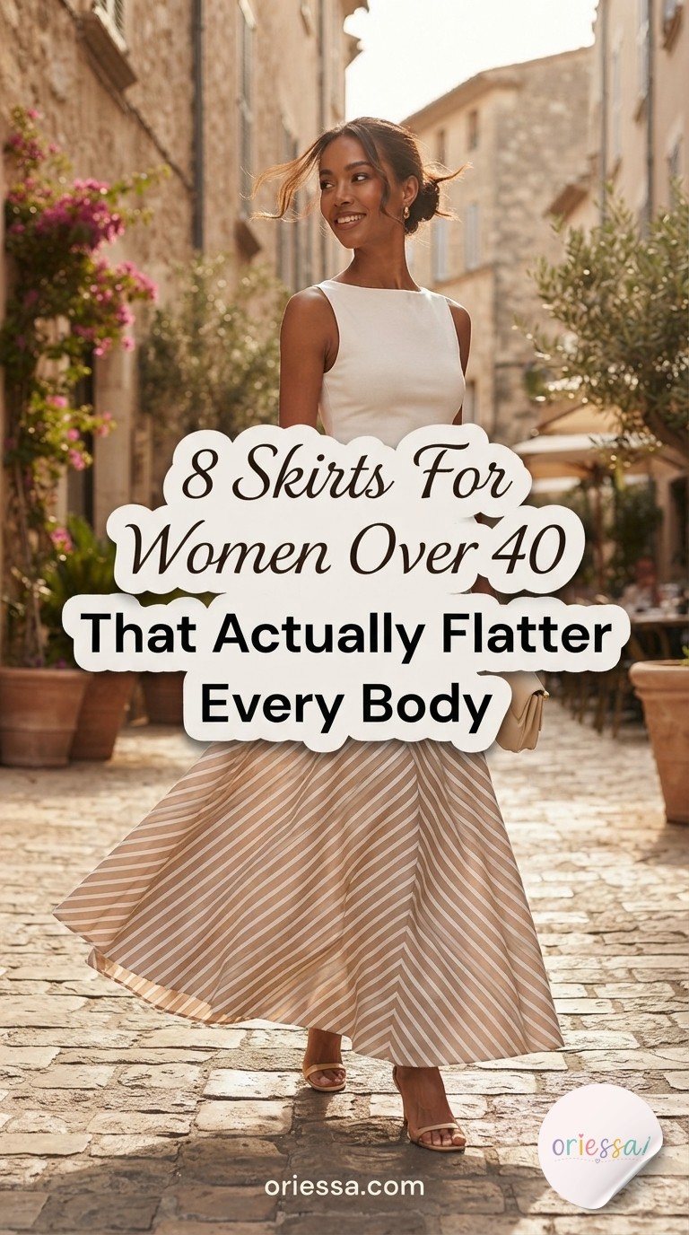 8 Skirts For Women Over 40 That Actually Flatter Every Body