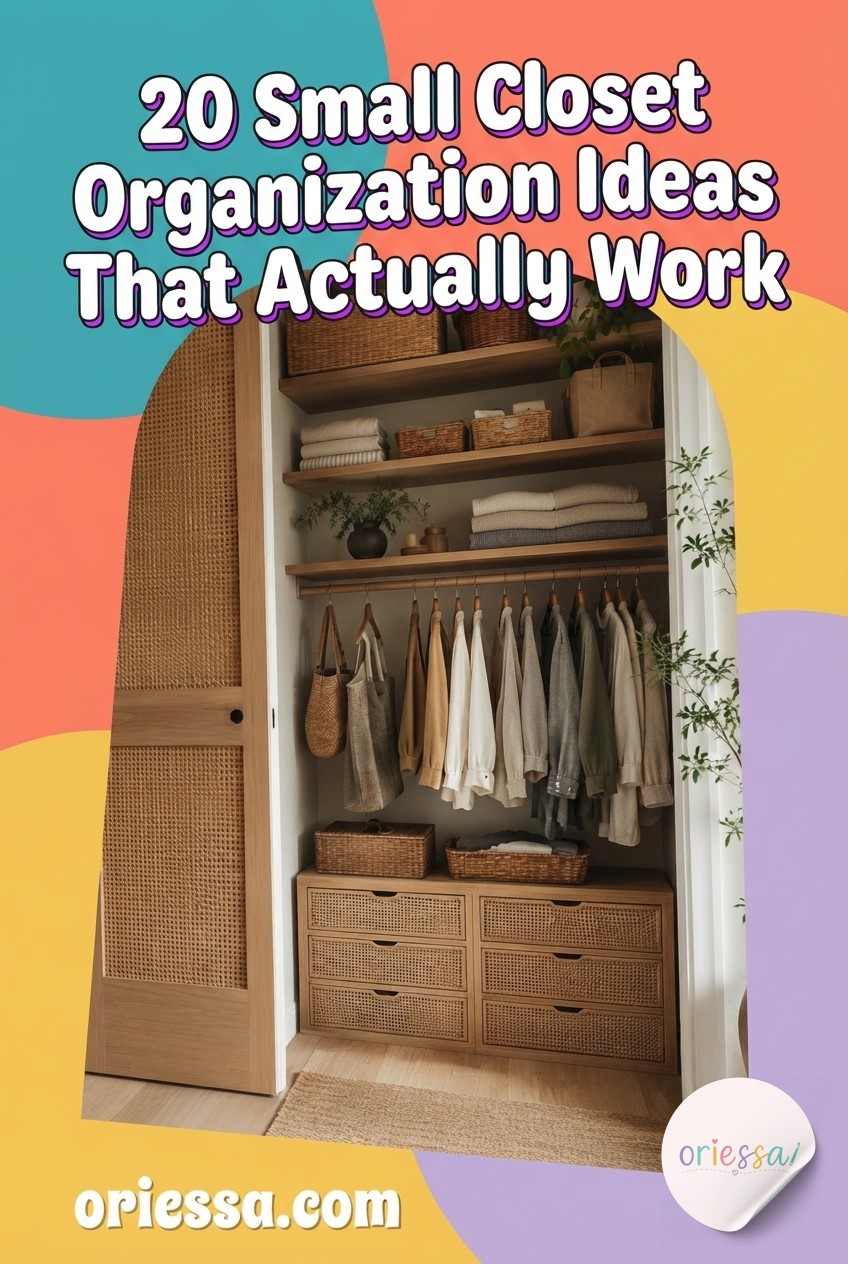 20 Small Closet Organization Ideas That Actually Work
