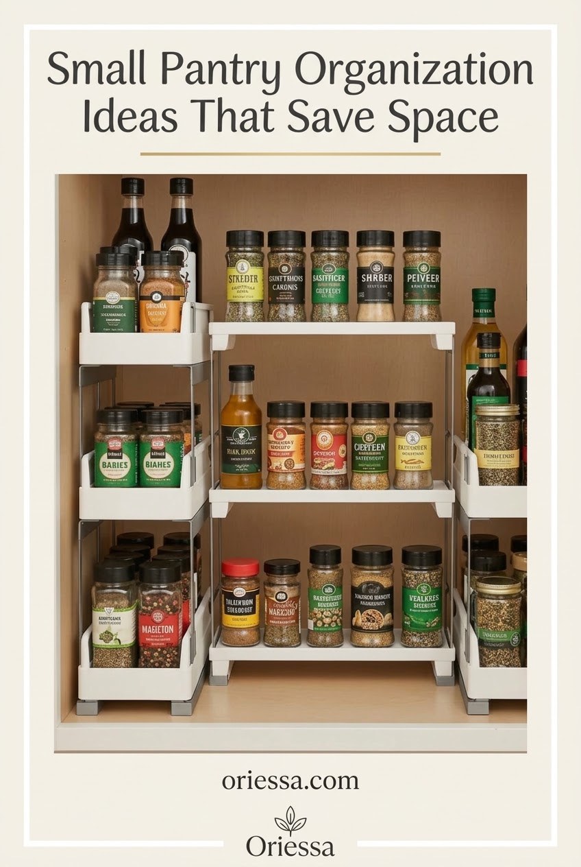 Small Pantry Organization Ideas That Save Space