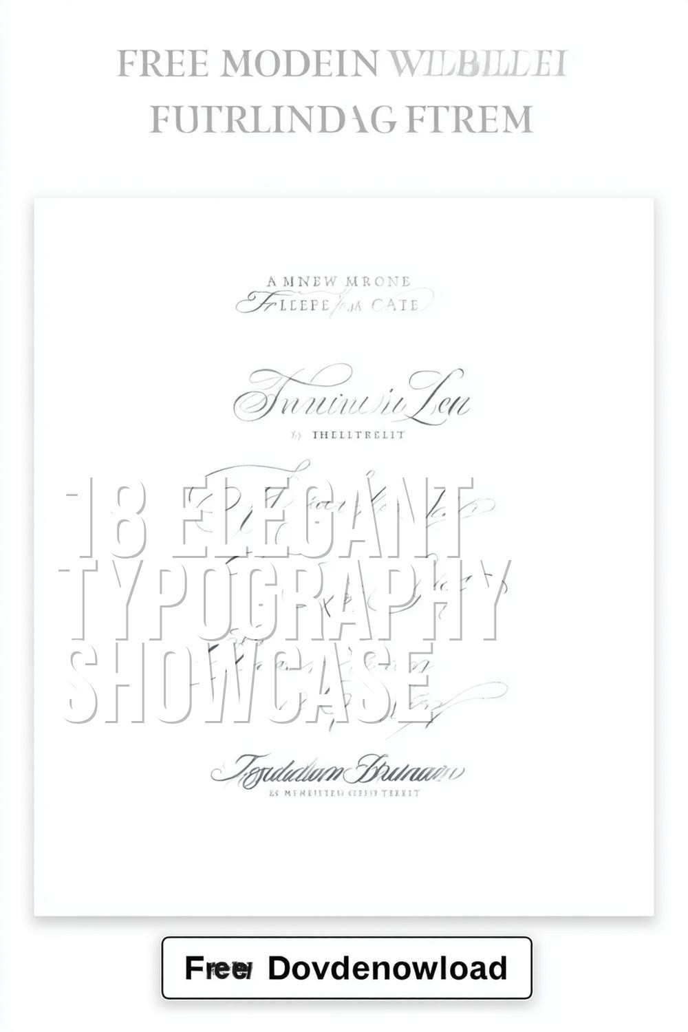 Elegant Typography Showcase