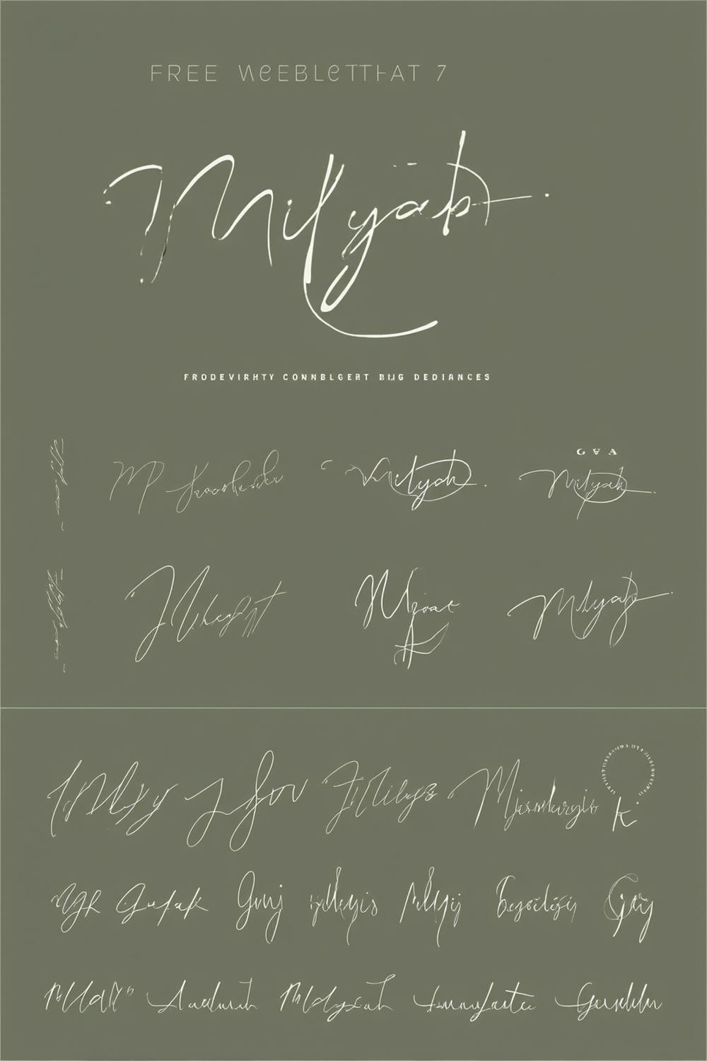 Handwritten Script Collection