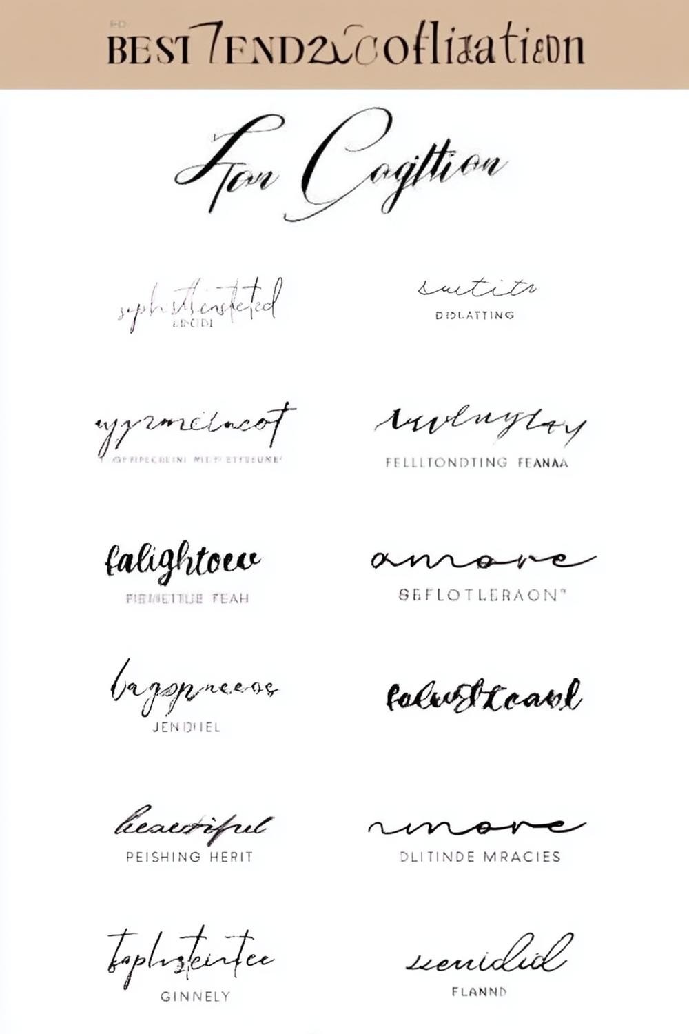 Trending Script Styles