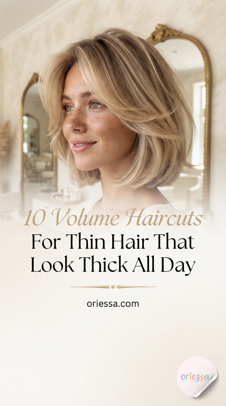 10 Volume Haircuts For Thin Hair That Look Thick All Day