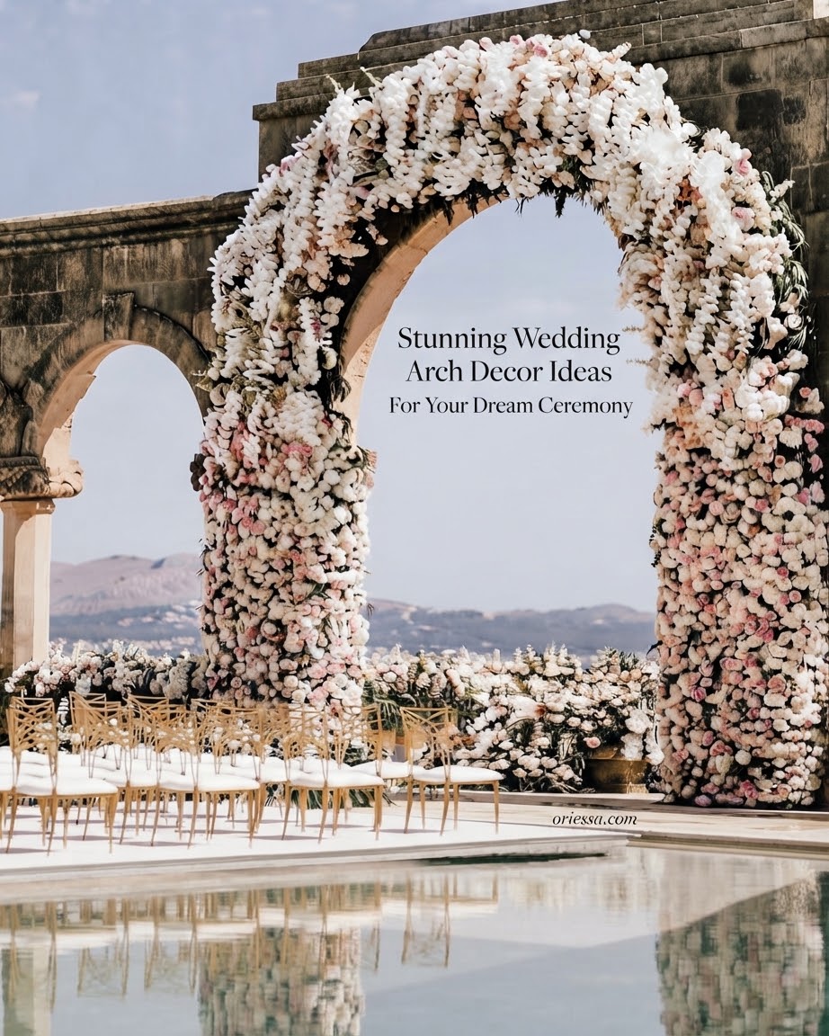Stunning Wedding Arch Decor Ideas For Your Dream Ceremony