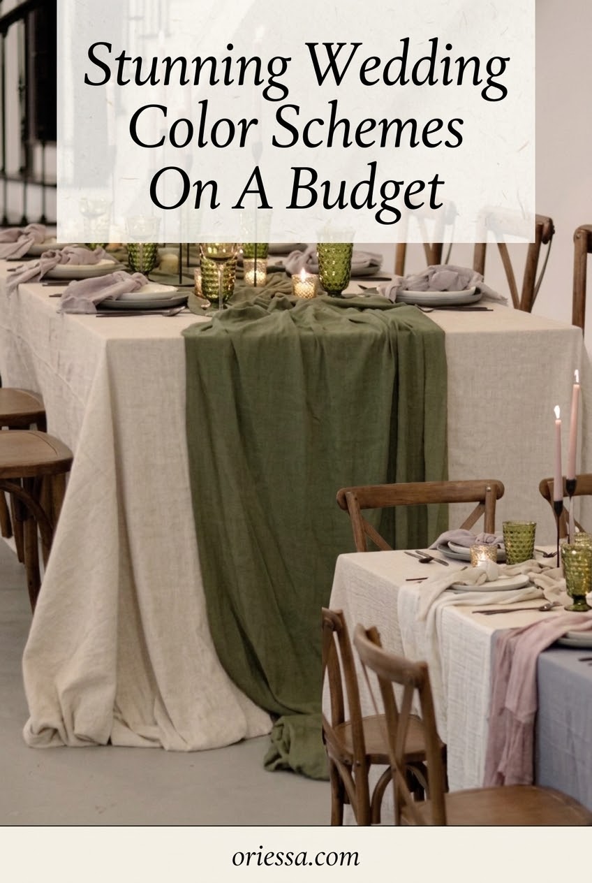 Stunning Wedding Color Schemes On A Budget