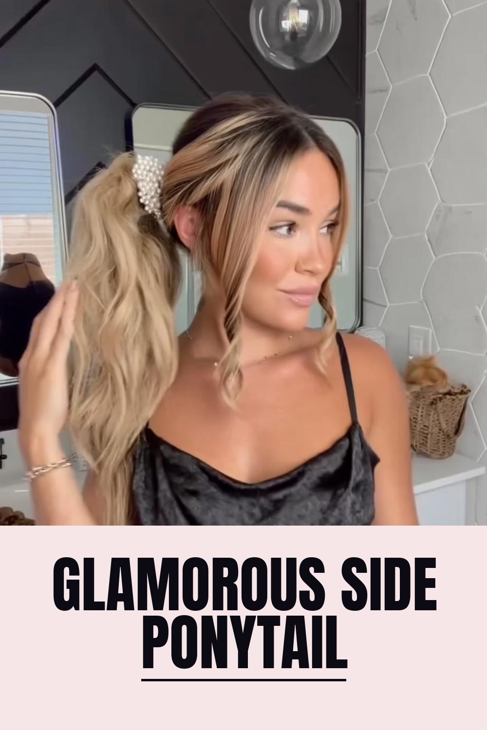 Glamorous Side Ponytail