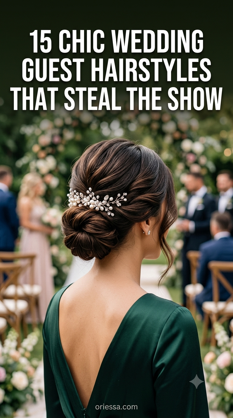 15 Chic Wedding Guest Hairstyles That Steal the Show